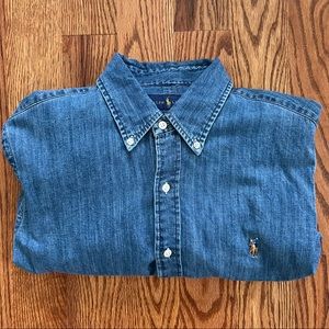 Polo by Ralph Lauren Long Sleeve Denim Button Down Shirt